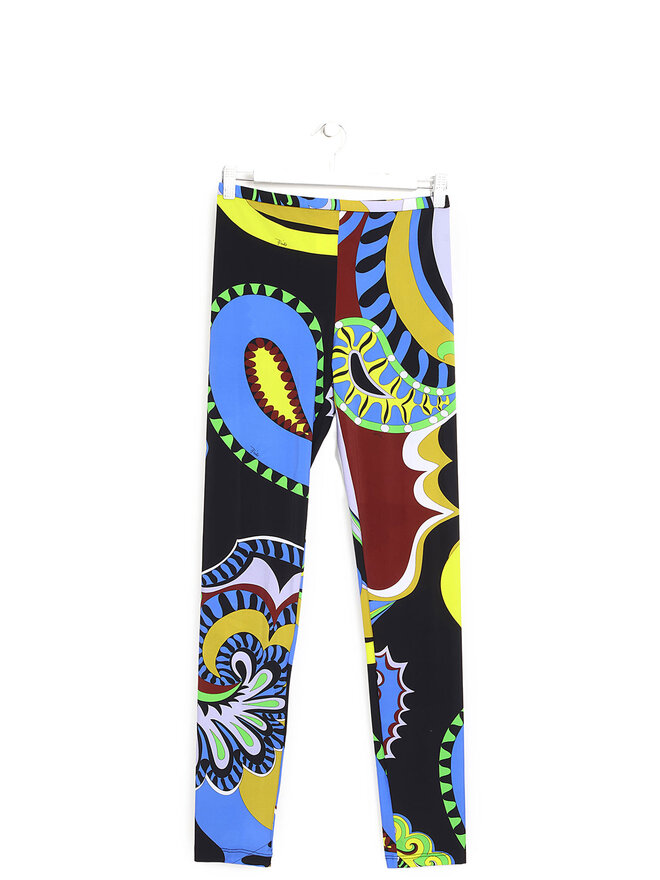 EMILIO PUCCI  Abstract Pattern Stretch Pants