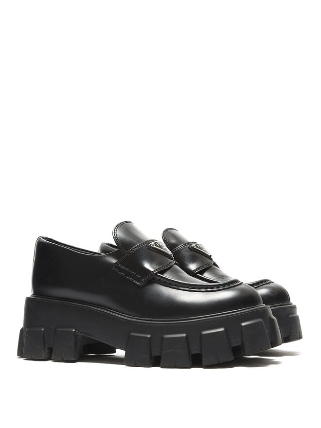 PRADA Prada Leather Loafers