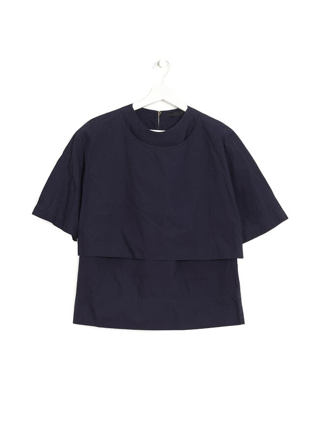 THE ROW Layered Cotton Top
