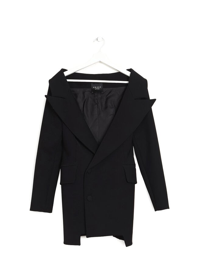 A.W.A.K.E. MODE Pointed Lapel Blazer