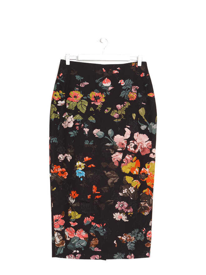 DRIES VAN NOTEN Jupe Midi Florale