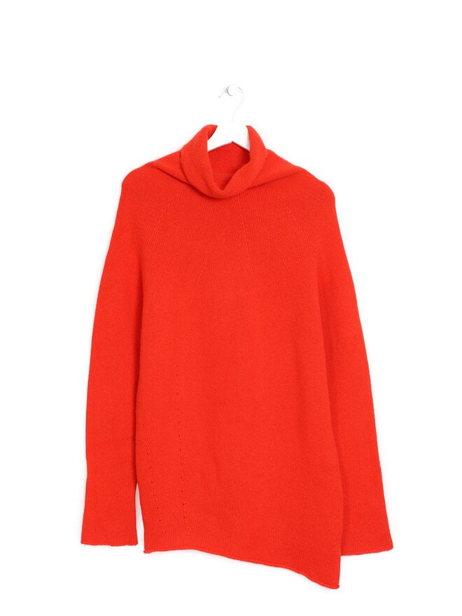 Yohji Yamamoto Chandail en laine rouge