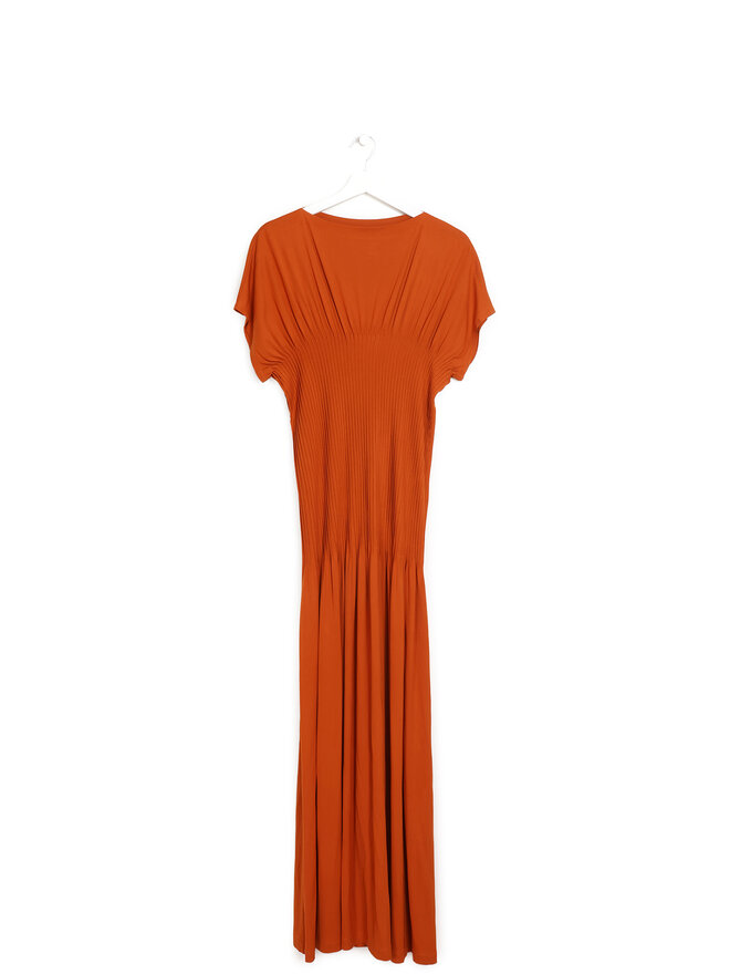 TOTEME Knife Pleated Jersey Dress