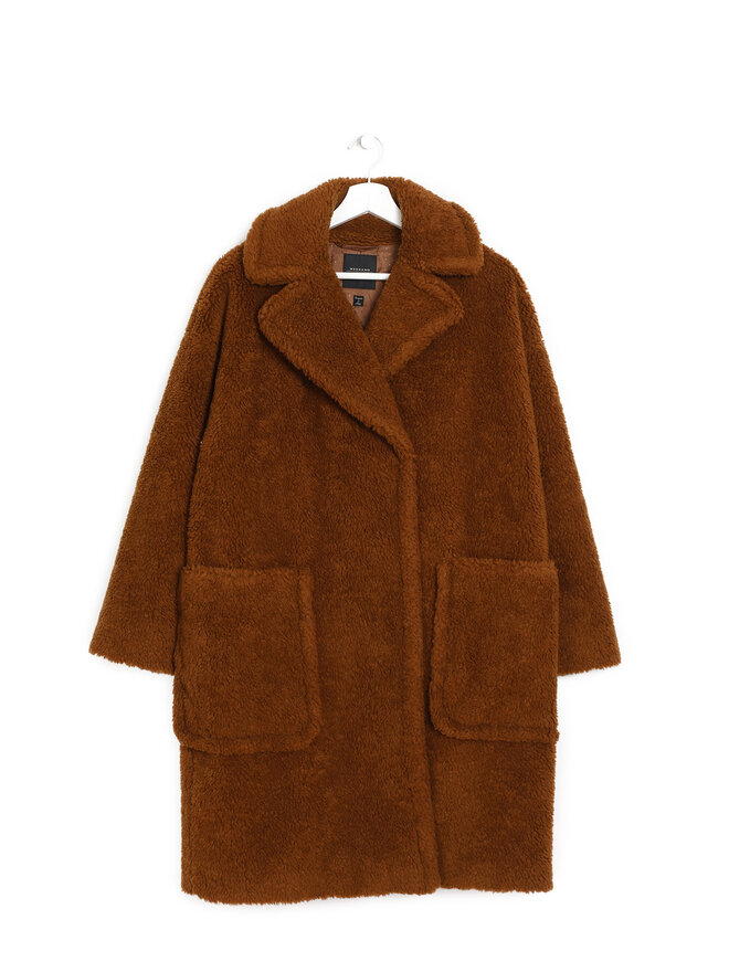 WEEKEND Max Mara Manteau en Laine à Grand Col