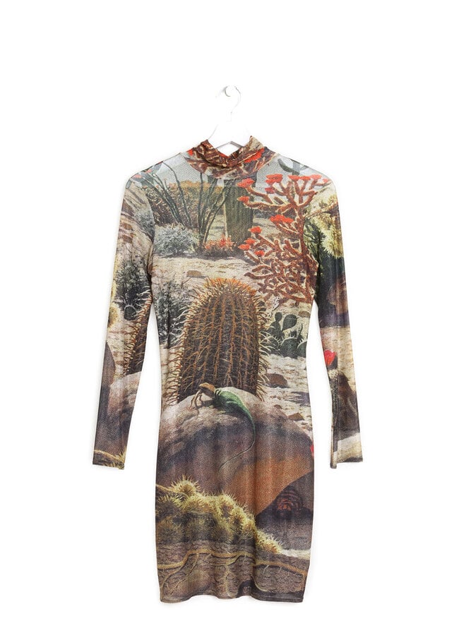 Constança Entrudo Abstract Print Long Sleeve Top