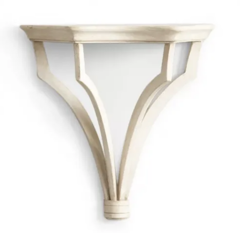 Wall Bracket in Antique Cream