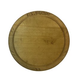 Vintage Round Bread Board - 10"