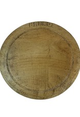 Vintage Round Bread Board - 11.5"