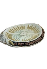 Vintage Victorina Bread Plate - "Where Reason Rules, The Appetite Obeys"