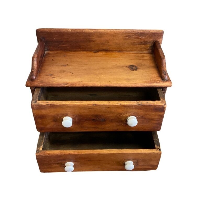 Vintage English Petite Chest of Drawers