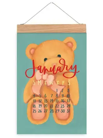 XL 2026 Wall Calendar, Simply Charmed