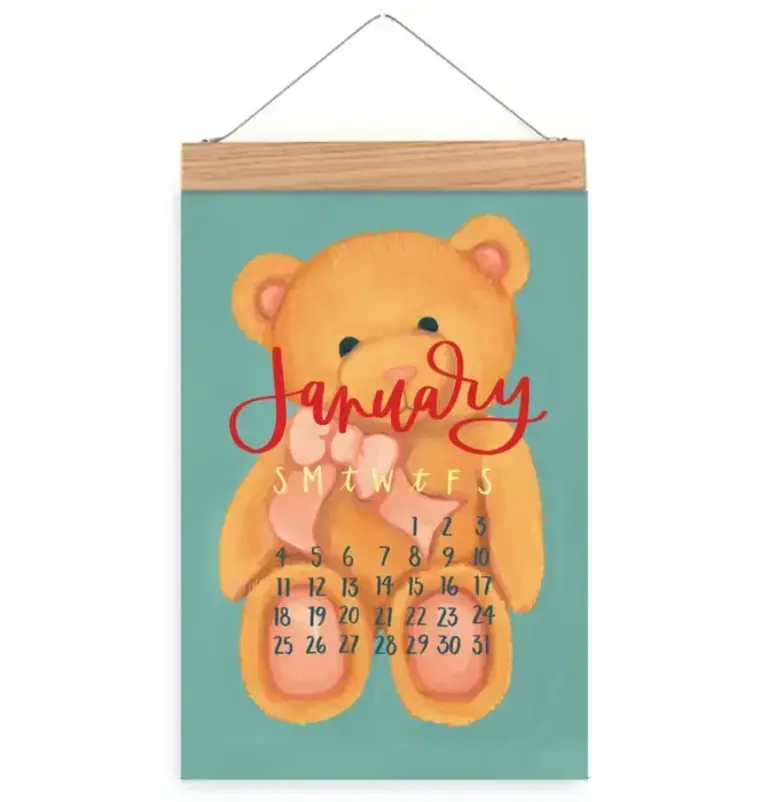 XL 2026 Wall Calendar, Simply Charmed