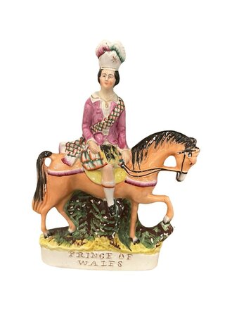 Staffordshire - Prince of Wales on Horse