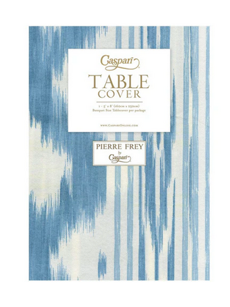 Paper Tablecover - Toile De Nantes Blue, 5'x 8'