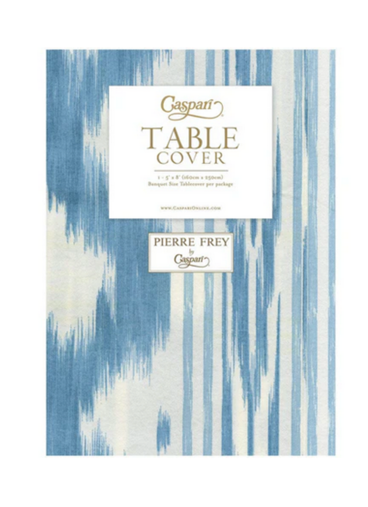 Paper Tablecover - Toile De Nantes Blue, 5'x 8'