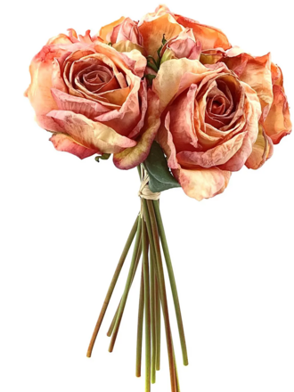 Cameo Garden Rose Clutch Bouquet