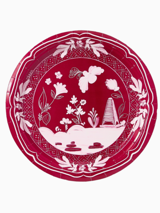 Beachside Pavilion Dinner Plates Set of 8 - Berry and Ballet