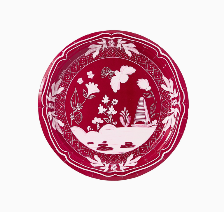 Beachside Pavilion Dinner Plates Set of 8 - Berry and Ballet