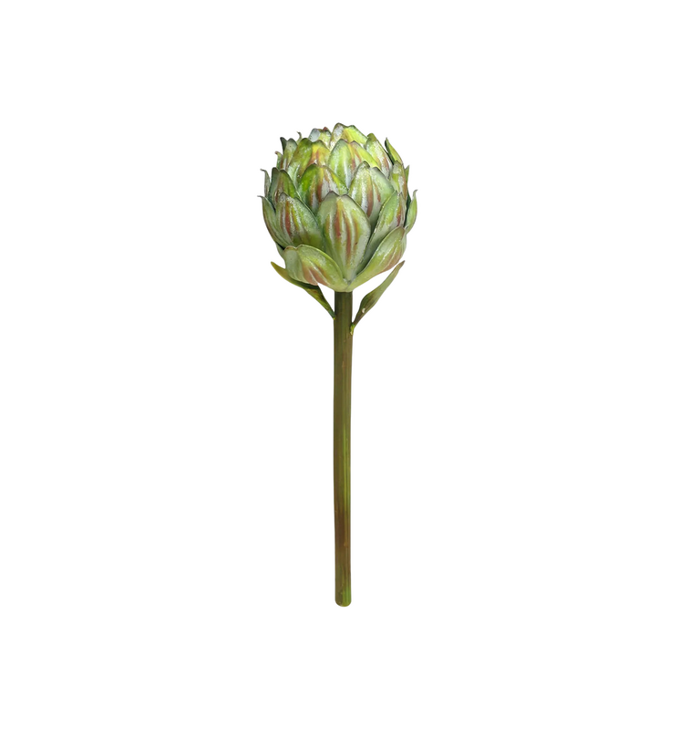 Faux Green Artichoke Stem