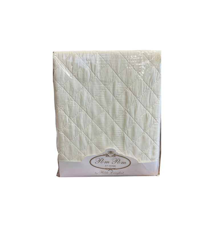 Monaco Queen Coverlet, Ivory