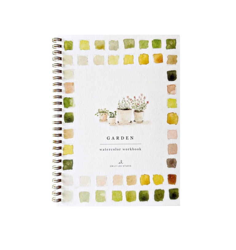 Garden Watercolor Workbook