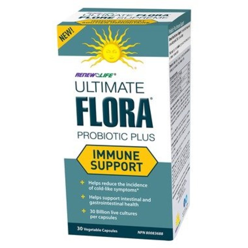Renew Life Ultimate Flora Probiotic Plus Immune Support 30caps