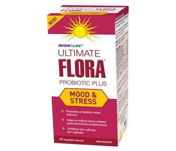 Ultimate Flora Probiotic Plus Mood and Stress 30 caps
