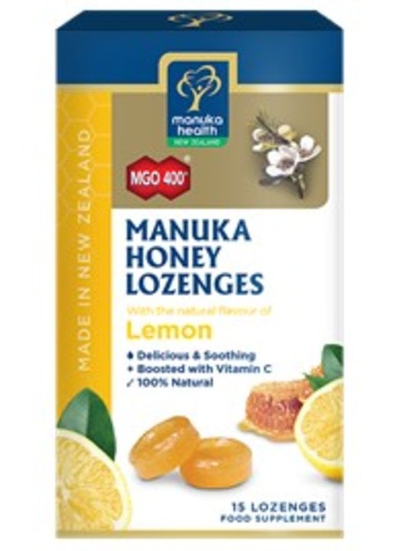 Manuka Health Manuka Honey Lozenges - Lemon 65g