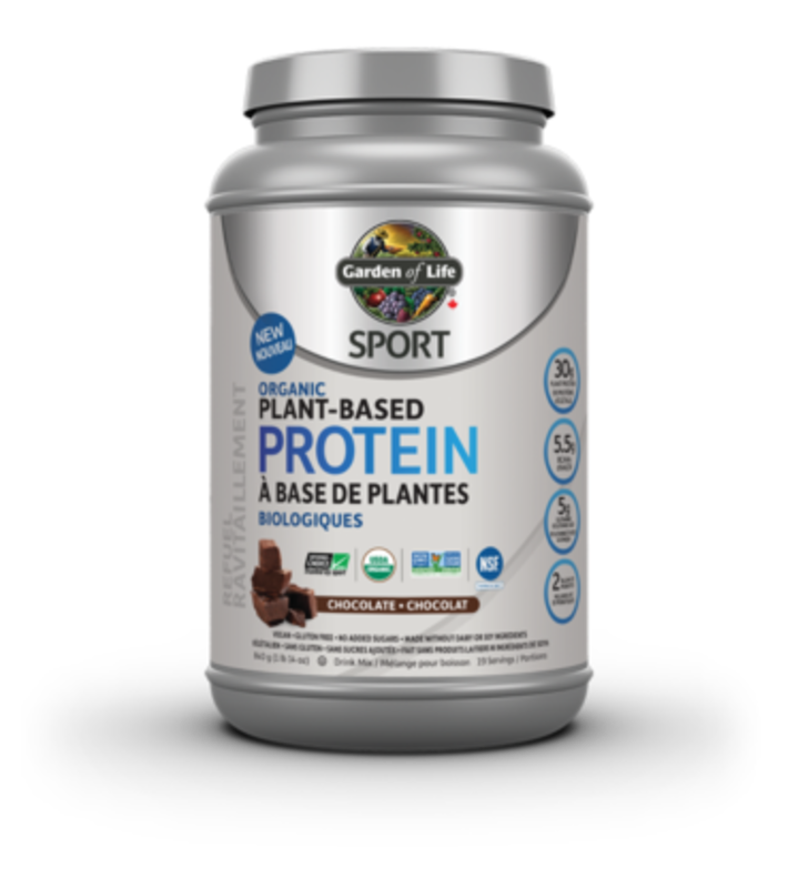 Garden Of Life Sport Organic Plant-Based Protein- Chocolate 840g