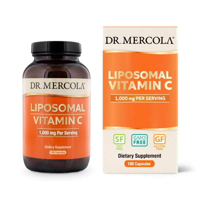 Dr. Mercola Liposomal Vitamin C 180 caps