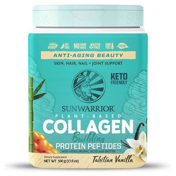 Sun Warrior Sunwarrior Plant Based Vegan Collagen Building Protein- Tahitian Vanilla 500g