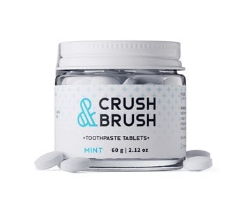 Nelson Naturals Crush and Brush Tablets Mint 60g