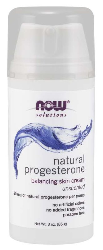 NOW NOW Natural Progesterone Cream 3oz