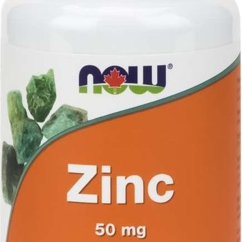NOW Zinc Gluconate 50mg 100 tablets