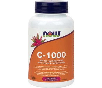 NOW Vitamin C-1000 with Bioflavanoids 100 caps