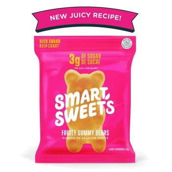 Smart Sweets Smart Sweets Fruity Gummy Bears 50g