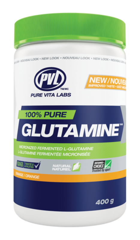 PVL 100% Pure Glutamine - Orange 400g