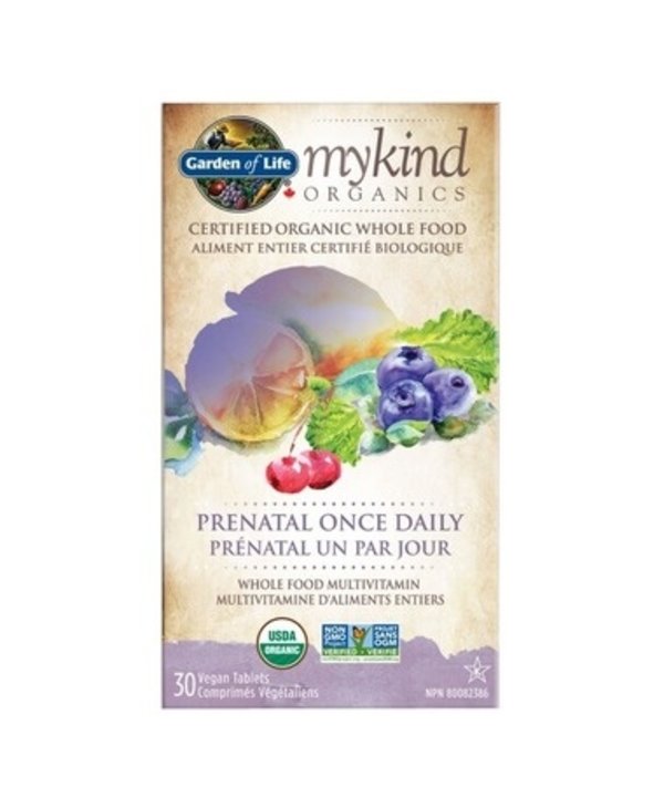 My Kind Organics Prenatal Once Daily 30 capsules