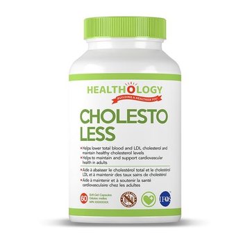 Healthology Healthology Cholesto-Less Cholesterol Formula 60 softgels
