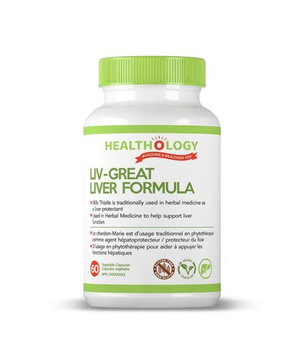 Healthology Liv-Great Liver Formula 60 caps