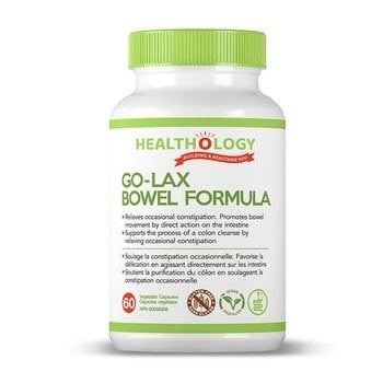 Healthology Healthology Go-Lax Bowel Formula 60 caps
