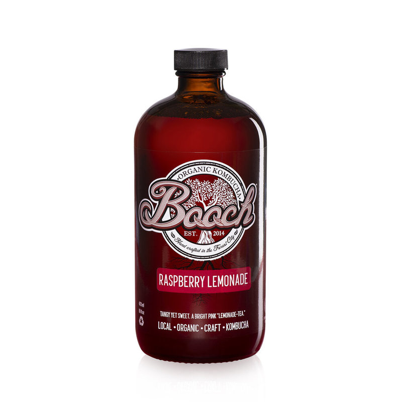 Booch Booch Organic Kombucha Raspberry Lemonade 473ml