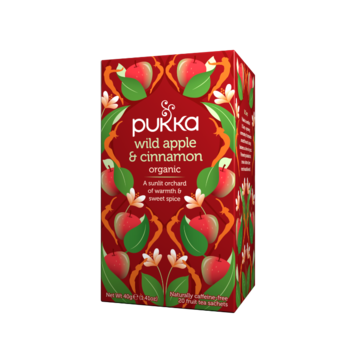 Pukka Wild Apple & Cinnamon Tea 20 bags