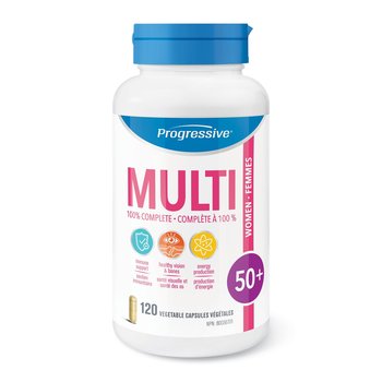 Progressive Multivitamin Women 50+ 120 caps