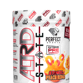 Perfect Sport Altered State Extreme Preworkout Atomic Peach Rings 382g