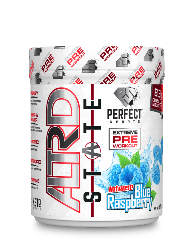 Perfect Sport Altered State Preworkout Intense Blue Raspberry 384g