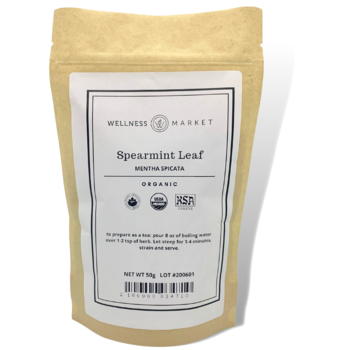 Wellness Market Organic Spearmint Leaf Loose 50g