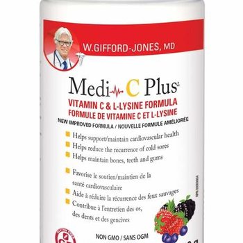 Medi C Medi C Plus Vitamin C & Lysine with Magnesium- Berry 600g