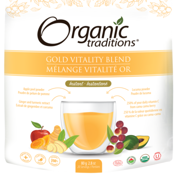 Organic Traditions Gold Vitality Blend 80g