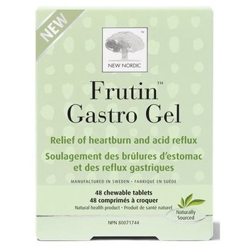 New Nordic New Nordic Frutin Gastro Gel 48 chewable tablets